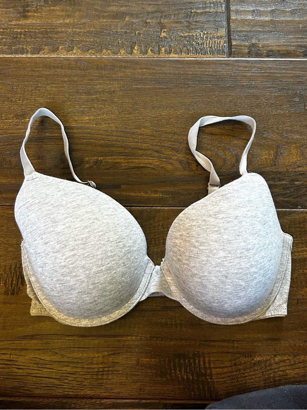 PINK Victoria's Secret Heather Gray T-Shirt Bra